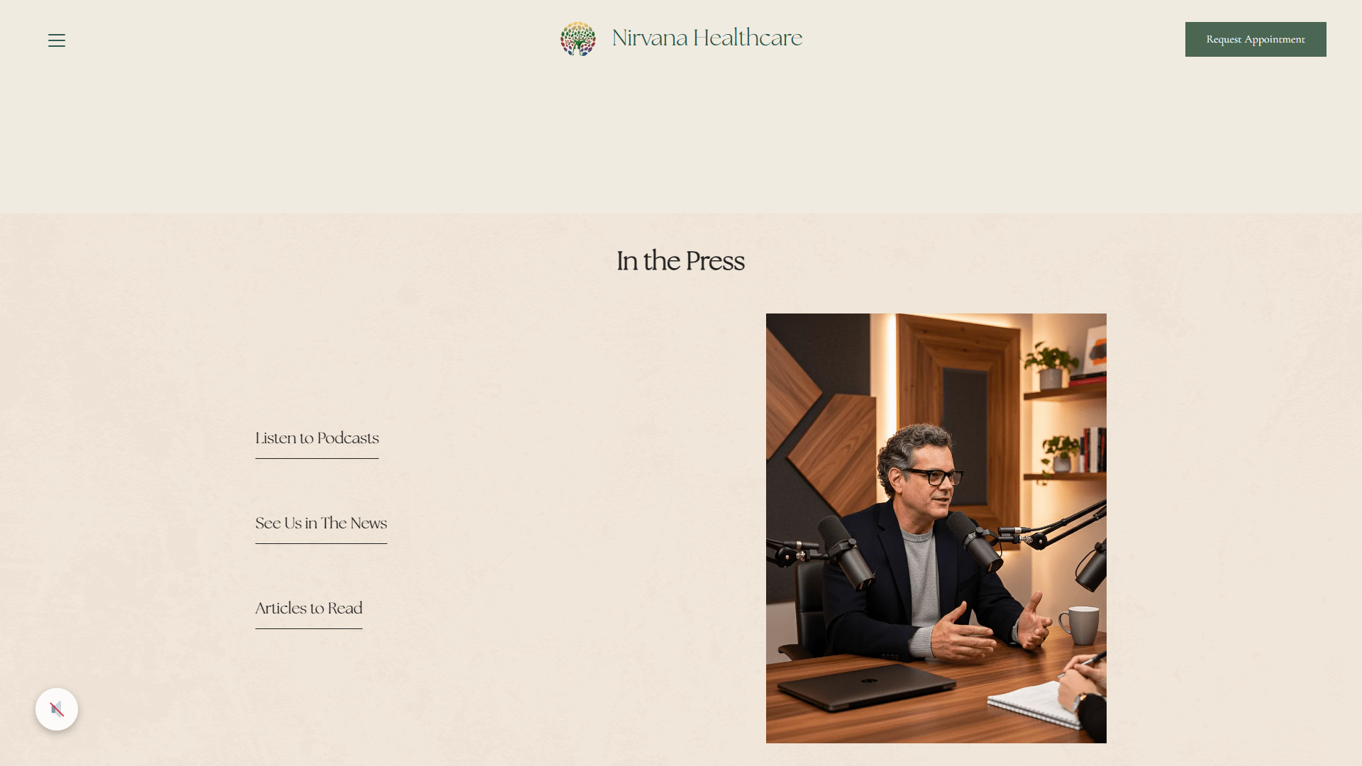 Pre-footer content section